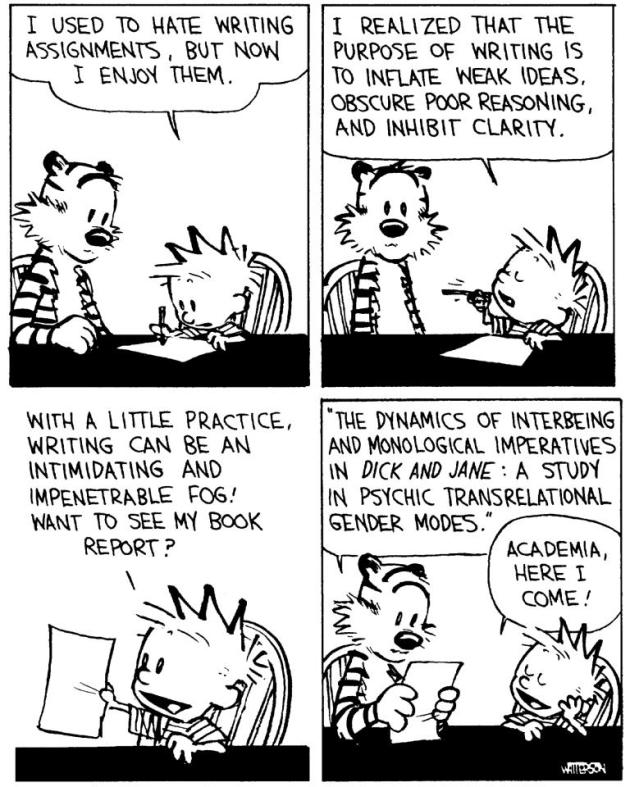 Calvin & Hobbes courtesy Bill Watterson